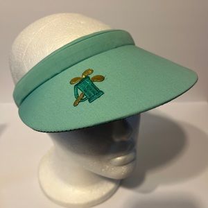 Vintage Womens Town Talk Golf Visor